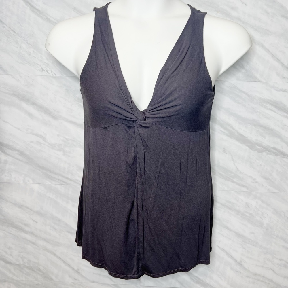 Michael Star Gray Low V Tank One Size